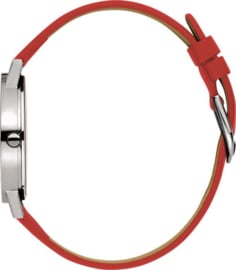 Danish Design horloge zwart/rood 35 mm