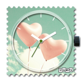 STAMPS-klokje balloons