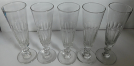 Facet geslepen kristallen 'baccarat' glazen