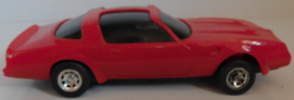 Rode Buddy  speelgoed auto uit 1981