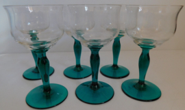 Kristalunie Maastricht, W.J. Rozendaal, Set Agno glazen 1934