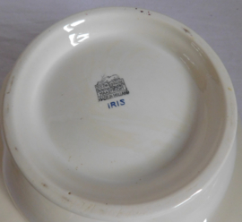 N.V. De Sphinx v/h Petrus Regout & Co. Iris dekschaal