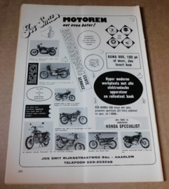 Motorweekblad 1976 - Roadtest Yamaha XT 500 C