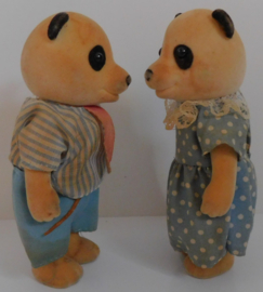 Sylvanian Families papa + mama panda