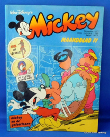Mickey Mouse, maandblad 11 - November 1977