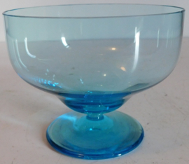 Helder blauw glas