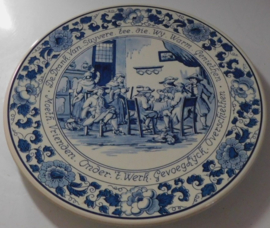 Royal Goedewaagen 'Blue Delft' sierbord