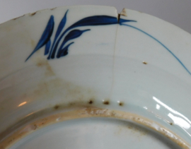 Chinees porseleinen bord uit de Kangxi periode (1661-1722)