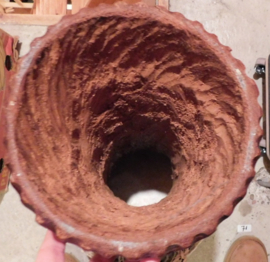 Afrikaanse trommel, Djembe, Hoogte 65 cm / Dia. 32 cm