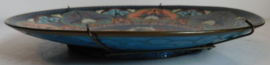 Japanese Cloisonne Emaille Meiji bord with Dragon