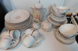 Villeroy & Boch - Model ''Vol Rouge'' Compleet Servies