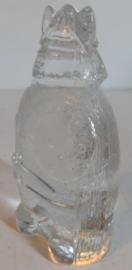 Scandinavian Lindshammar glass Viking