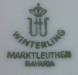 12 delig, Winterling Marktleuther Bavaria gebaksset