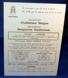 Belgische uniformen - Leerlingen der scholen
