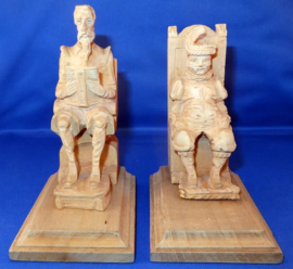 Don Quichot en Sancho Panza bookends