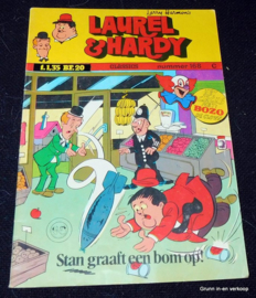 Laurel en Hardy nr. 168 - Stan graaft een bom op!