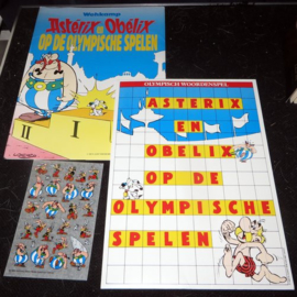 Asterix en Obelix spelboek Op de Olympische Spelen 1e druk 1988