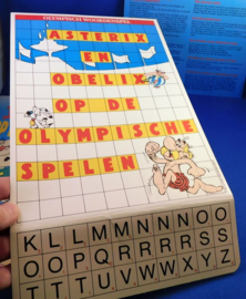 Asterix en Obelix spel boek Op de Olympische Spelen 1e druk 1988
