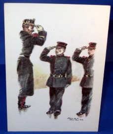 Belgische uniformen - Pupillen school 1900