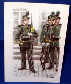 Belgische uniformen, Carainiers - Grote tenue 1910