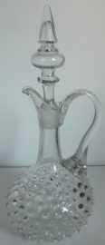 19e eeuw Luiks glas karaf met stop