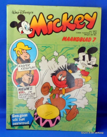 Mickey Mouse, maandblad 7 - Juli 1977