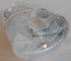Scandinavian Lindshammar glass Viking