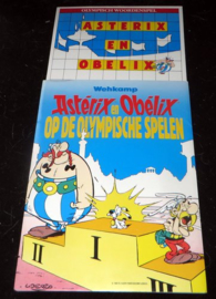 Asterix en Obelix spelboek Op de Olympische Spelen 1e druk 1988