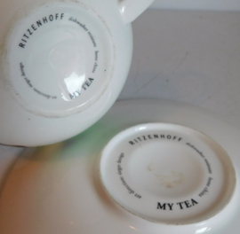 Ritsenhoff ''My Tea'' kop + Schotel