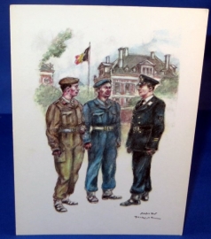 Belgische uniformen - Leerlingen der scholen