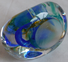 Selkirk Scotland Art Glass Gesigneerde paperweight