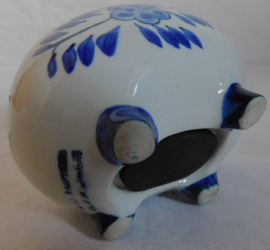 Delft blauw souvenir varken.