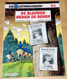 De Blauwbloezen Nr 41 - De Blauwen nemen de Benen