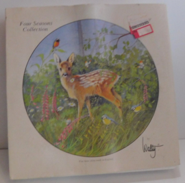 Sierbord, wandbord - Four Seasons Collection, Zomer