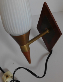 Vintage mid century wandlamp
