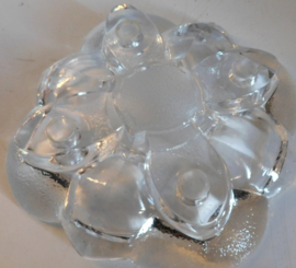 Orrefors massief Art Glass Candle holder