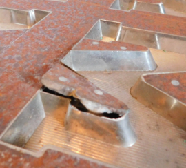 Industriële metalen Chocolademal, M of W
