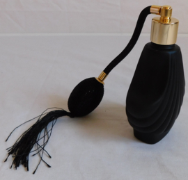 Zwartglazen parfum verstuiver