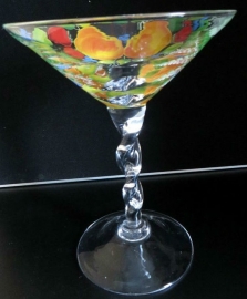 Federico de Majo glass Zafferano, fruit schaal