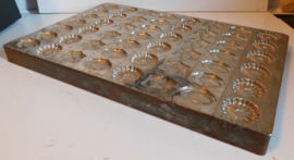 Industriële metalen Chocolademal, varia vormen