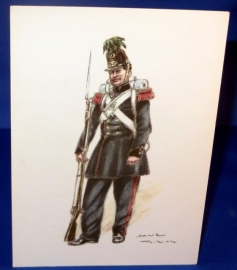 Belgische uniformen - Genie - Uniform 1855