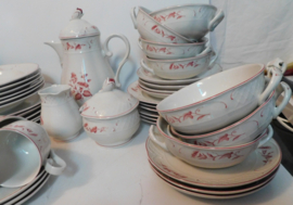 Villeroy & Boch - Model ''Vol Rouge'' Compleet Servies