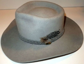 Aussie hat, Pure Rabbit fur felt, Australia.