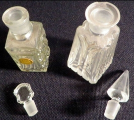 Crystal Perfume Bottles.