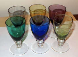 Complete set K5 Borrelroemer - Carnaval glasservies