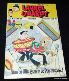 Laurel en Hardy nr. 188 - Stan en Ollie gaan in de pop-muziek..!