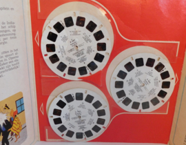 Kuifje ‘De zonnetempel’ Viewmaster-schijven