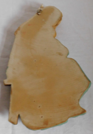 Antieke religieuze plaquette, Madonna met baby Jezus Christus