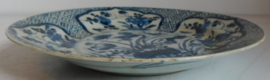 Chinees porseleinen bord uit de Kangxi periode (1661-1722)