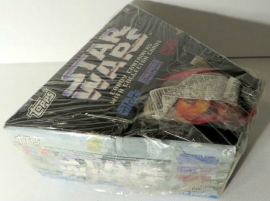 Star Wars snoep containers met Topps collector cards